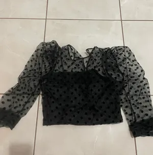 ZARA Organza Blouse thumbnail 3