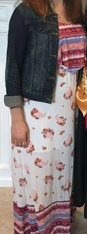 Mudd Floral Maxi Dress thumbnail 1