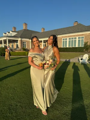 Show Me Your Mumu Green Long Dress thumbnail 3