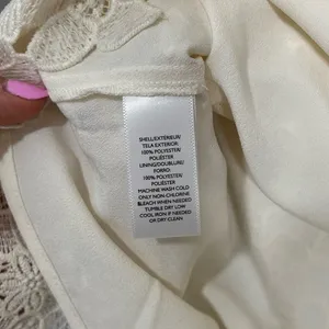 LOFT Embroidered Floral Lace Shift Dress‎ 6 Bridal LWD Wedding Ivory Cream NWT thumbnail 6