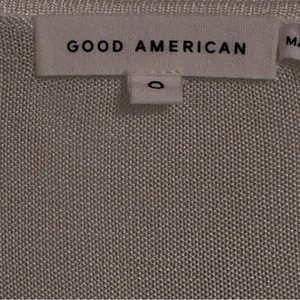Good American cutout back‎ sheer sweater. Size 0 thumbnail 4