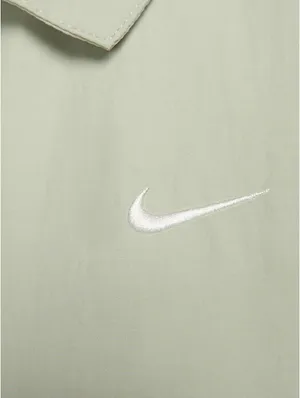Nike Sportswear Essential Oversized UV Woven Coaches' Jacket NWT Jade Horizon M thumbnail 3