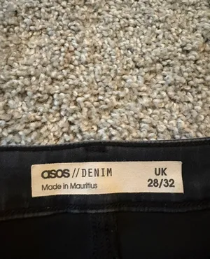 ASOS Leather Skinny Pants thumbnail 2