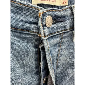 Levi's‎ Womens Jeans Size 27 Ribcage Straight Denim Button Fly High Waisted thumbnail 7