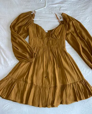 Mustard Yellow Sundress thumbnail 3