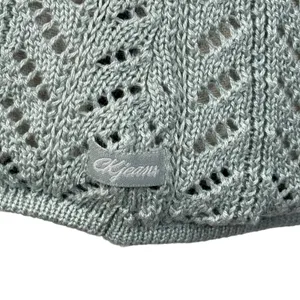 Calvin Klein Jeans Large Top Crochet Sleeveless Semi-Sheer Stretch Round Neck thumbnail 5