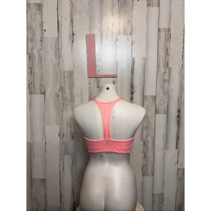 Victoria’s Secret VSX Sport Bra Pink L | Racerback Stretch Athletic Top thumbnail 3