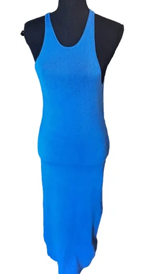 House of Harlow 1960 Blue Open-Back Dress – Size S thumbnail 1