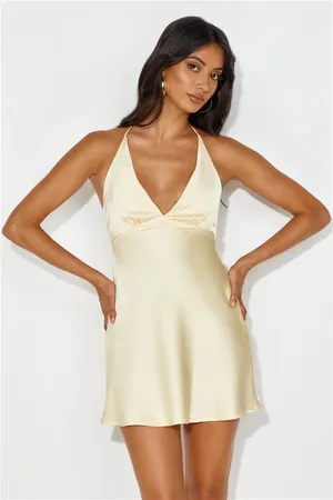 Hello Molly Dress Mini Yellow thumbnail 1