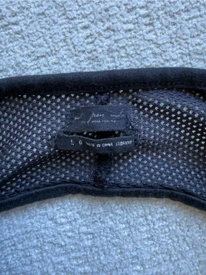 Free People Black Cutout Bodysuit with Mesh Back thumbnail 3