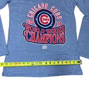 Genuine Merchandise Chicago Cubs Women's Long Sleeve Large thumbnail 7
