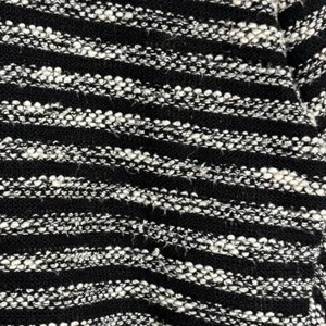 J.Jill Tunic Sweater Black White Striped Cowl Neck Lightweight Semi-Sheer Knit S thumbnail 10