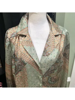 ECLAIR Boho Patchwork Paisley Button thumbnail 2
