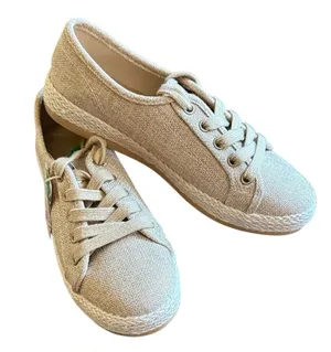 Tommy Bahama Beige Canvas Espadrille Sneakers thumbnail 1