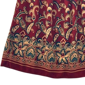 Sag Harbor Vintage Paisley‎ Skirt Red Medium thumbnail 3