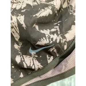 Nike DriFIT Womens XS Running Shorts Mauve Brown Abstract Print Athletic Workout thumbnail 2