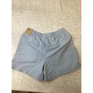 Nike Womens Essential Woven Shorts Light‎ Blue Mid Rise 5" FV6622-440 Small NWT thumbnail 3