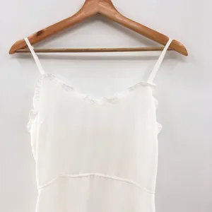 superdown Charlee Frill Cami‎ Dress in White S thumbnail 3