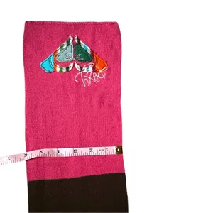 Vintagee 2000s Y2K Roxy Striped Colorful Heart Scarf thumbnail 2