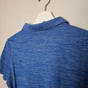NWT Puma Shirt Golf Womens Icon Heather Polo Lapis Blue Short Sleeve Small Vneck thumbnail 11