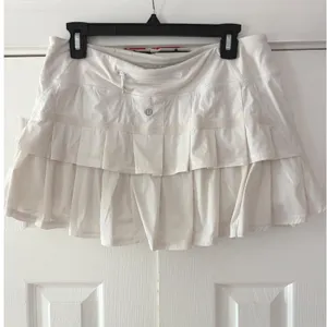 Lululemon Pace Setter Skirt White Pleated Running Tennis Skort Size‎ 8 Regular thumbnail 3