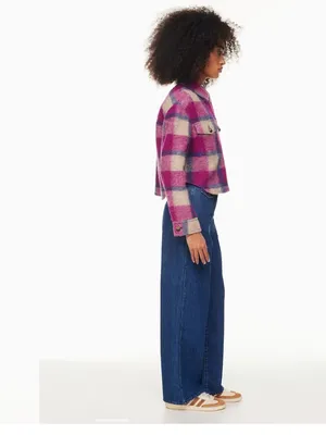 Aritzia‎ The Ganna cropped shirt jacket wilfred free XS $198 NWOT thumbnail 2
