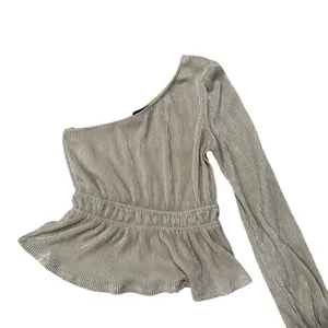 Tullea Top‎ - Champagne with Silver Sparkles, Size M thumbnail 2