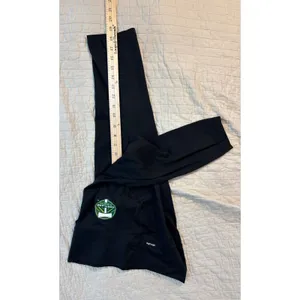 Adidas Portland Timbers Climalite Mid-Rise Cropped Leggings Black Womens Medium thumbnail 3