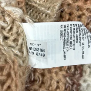 American Eagle Oversized Striped Chunky Knit Sweater | Small thumbnail 11