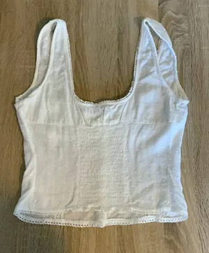 Princess Polly White Tank Top thumbnail 3