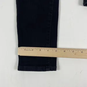 Madewell Roadtripper Skinny Jeans Womens 28 Black‎ Mid Rise Stretch Denim thumbnail 4