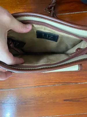 Vintage Liz Claiborne Classic Two-Tone Crossbody Bag Wallet Combo Preppy Y2K 💛🎀 thumbnail 9