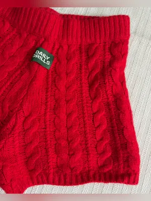 Daily Drills Knit Shorts in Red Size XS/S thumbnail 6