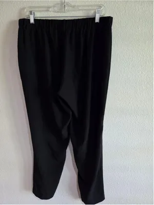 Style & Co Women’s Black Pull-On Stretch Ankle Pants Trouser Size Medium W-163 thumbnail 2