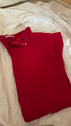Red Zara High Waisted Dress Pants thumbnail 2