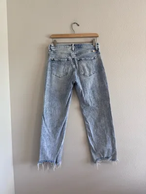 KanCan Light Blue Straight Leg Button thumbnail 3