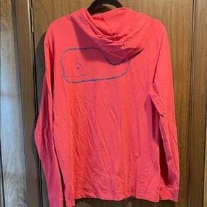 Vineyard Vines Coral Long Sleeve Hoodie thumbnail 5