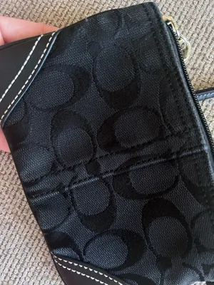 Coach 90s signature wristlet thumbnail 4