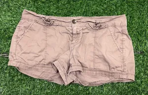 Y2K American Rag Micro Mini Brown Shorts thumbnail 1