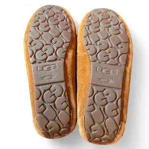 UGG Women’s Chestnut Suede Shearling Moccasin Slippers – Size 10 (S/N 1004806) thumbnail 6