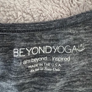 Beyond Yoga High Low Heather Gray Tank thumbnail 6