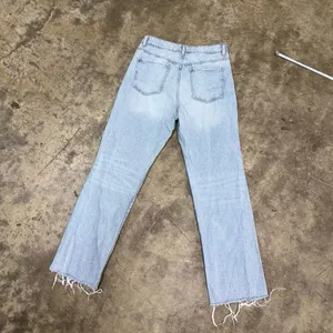 Garage 90s straight leg Jeans raw hem thumbnail 7