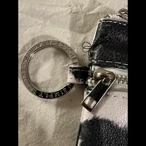 Simply Southern Cow Print Coin Purse With Key Chain thumbnail 3