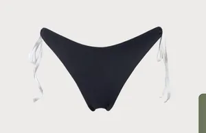 Berlook Contrast Triangle Halter Bikini Top and Contrast Tie Bikini Bottom 43 thumbnail 11