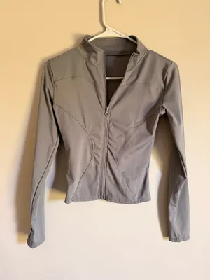 Tiktok fitted jacket Gray thumbnail 1
