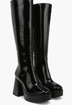 Nordstrom SANDY PLATFORM BOOTS - BLACK thumbnail 1