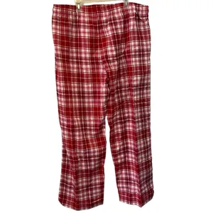 NWT Gap Plaid Pajama Pants Large Red Flannel‎ Lounge Pants thumbnail 2