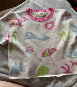Luna Ivy Cropped Sweater thumbnail 1