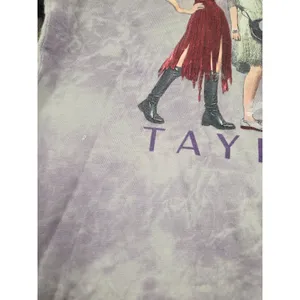 TAYLOR SWIFT Speak Now Taylor's Version purple Genuine Merch Lot Sleeve Shirt S thumbnail 2