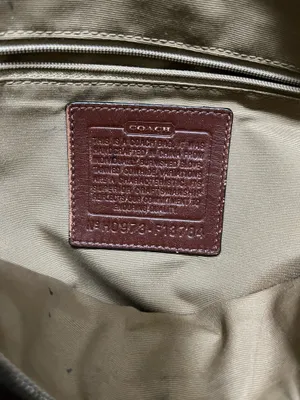 Vintage Coach Leather Bag thumbnail 4